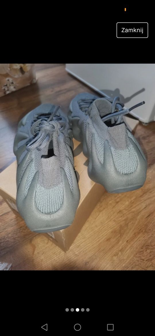 Buty Yeezy 450 38 szare