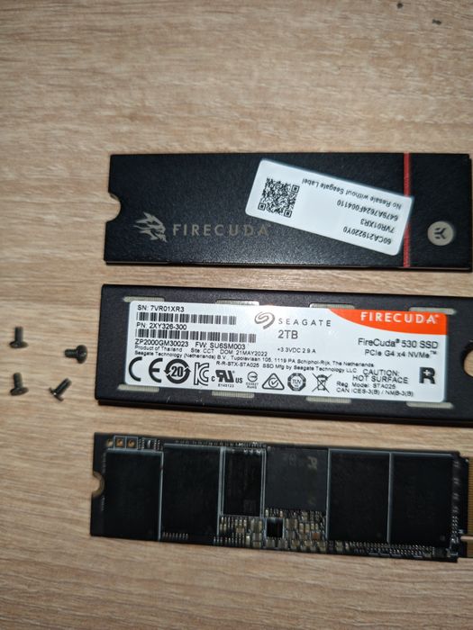 SSD 2 TB M.2 PCIe 4.0 Seagate FireCuda 530 with Heatsink