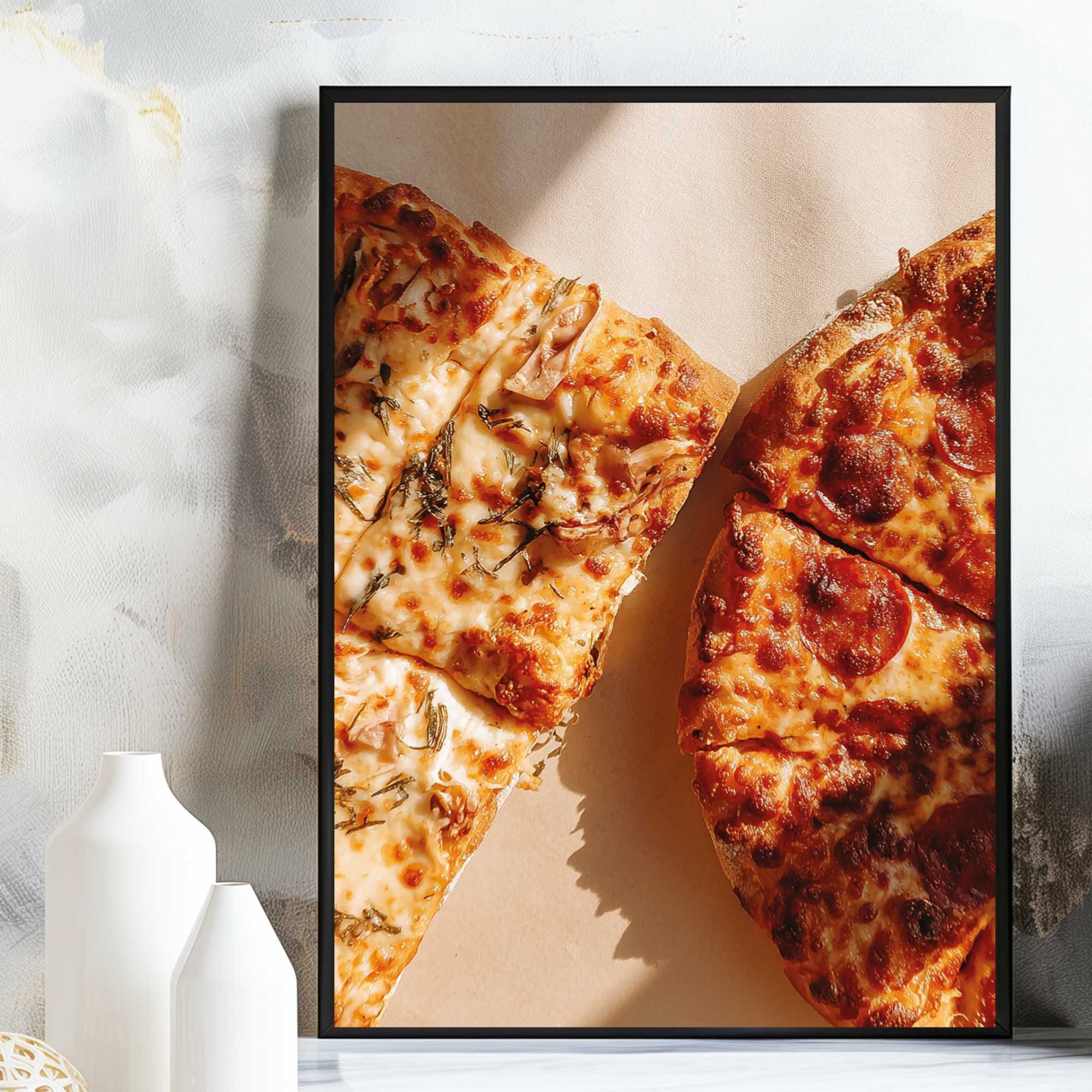 plakat pizza, plakat reklamowy pizza, obraz pizza, pizza