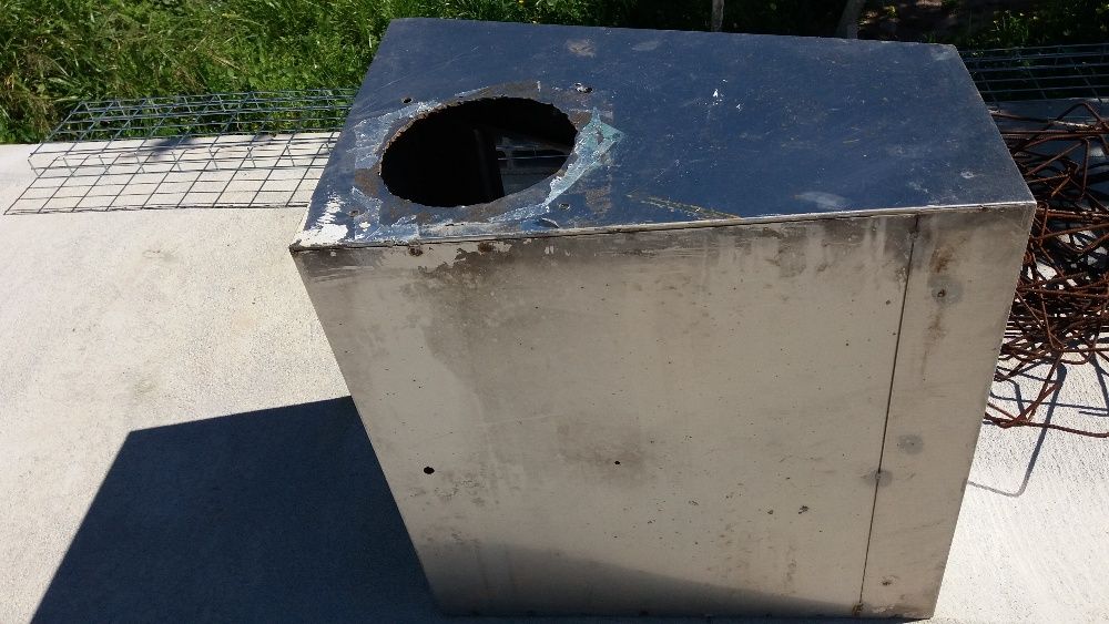 Hotte em aço inox. Campanula. Exaustor