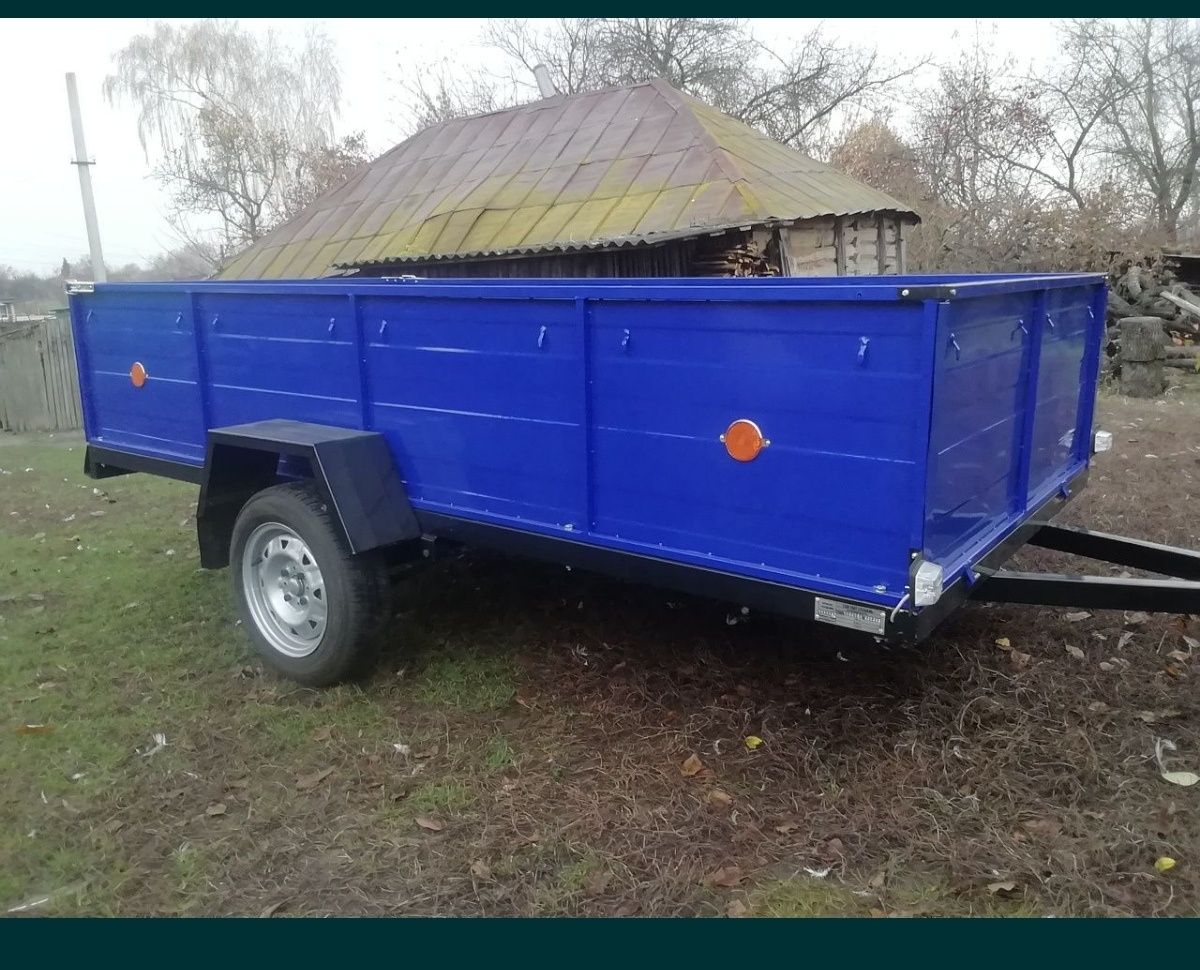 Новый  легковий прицеп
