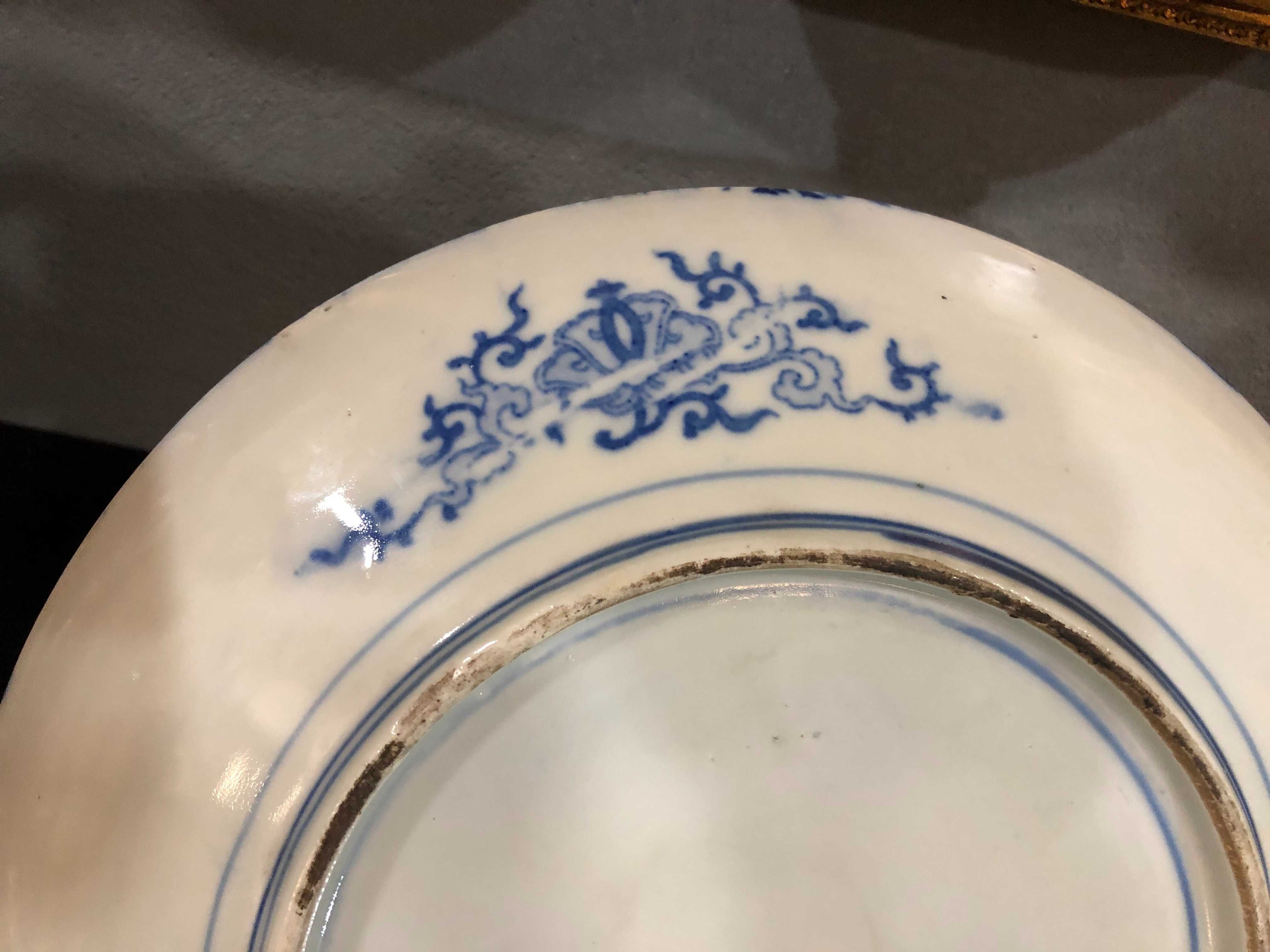 Prato em porcelana chinesa