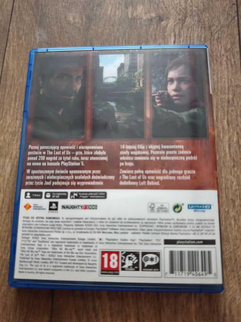 The last of us part 1 ps5 PlayStation 5