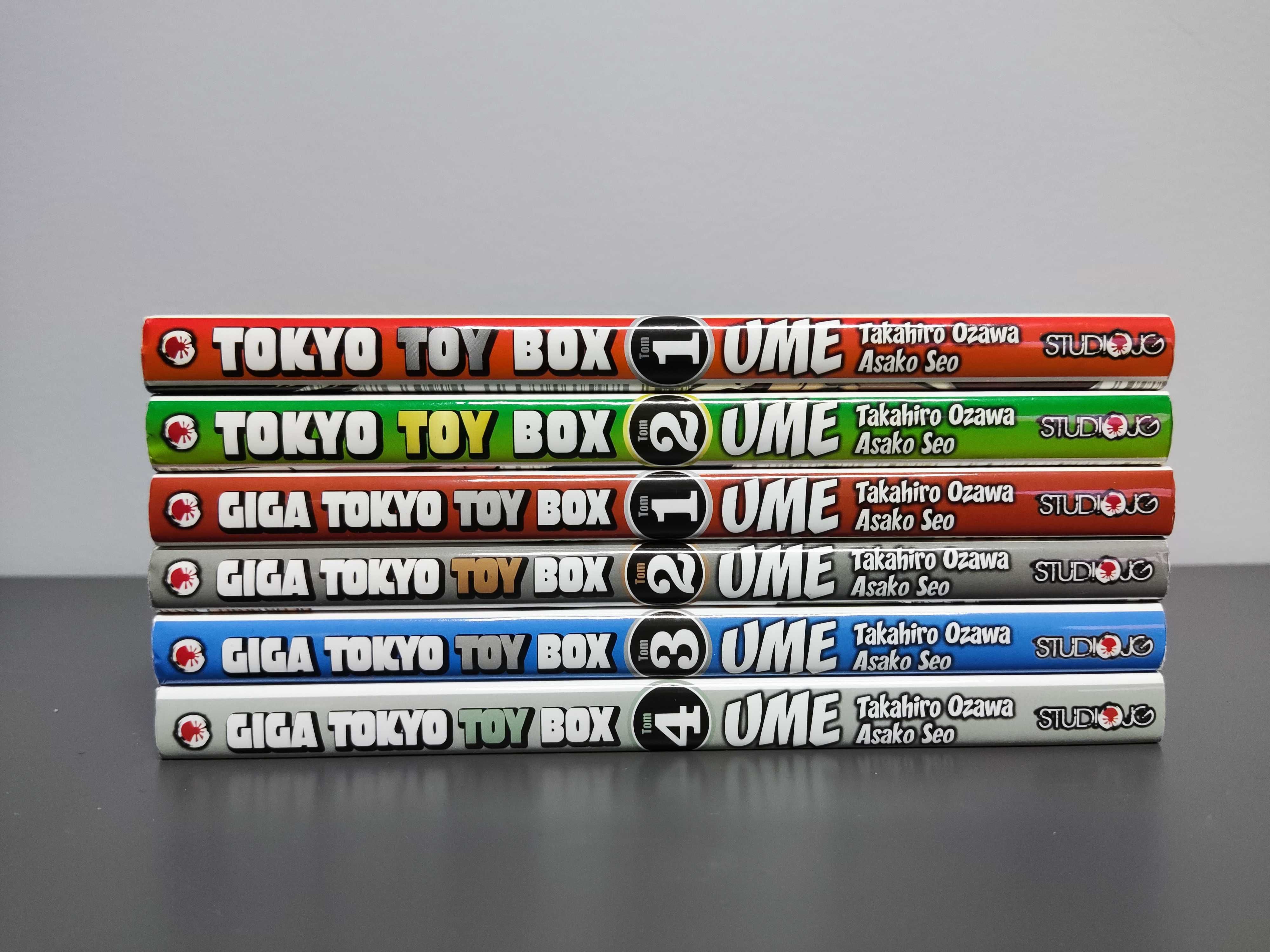 Kolekcja mangi Tokyo Toy Box (1-2) + Giga Tokyo Toy Box (1-4)