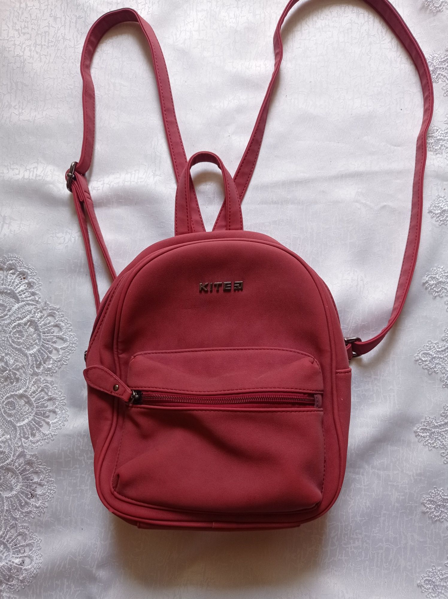 Рюкзак жіночий теракотового кольору