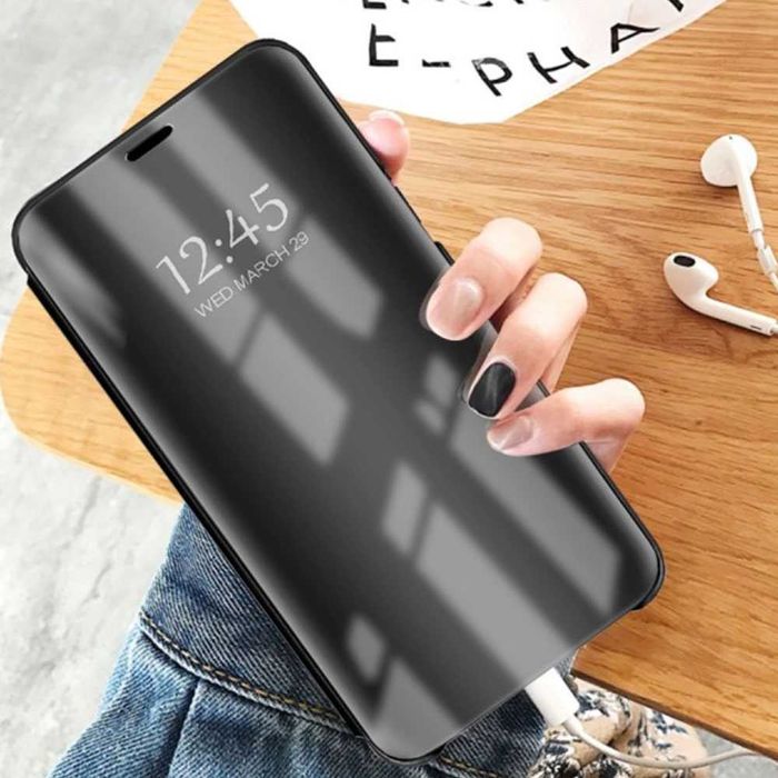 Etui Smart Clear View Samsung Galaxy A22 5G kolor czarny