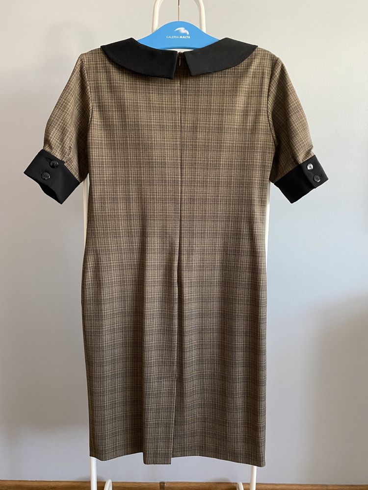 Sukienka SIMPLE Creative Products w kratkę rozm. 38
