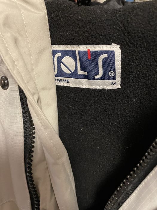 Męska grubą ciepłą zimowa kurtka XL