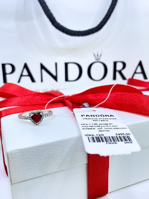 Кольца кольцо пандора pandora сердце серебро проба 925 ale новые бирка