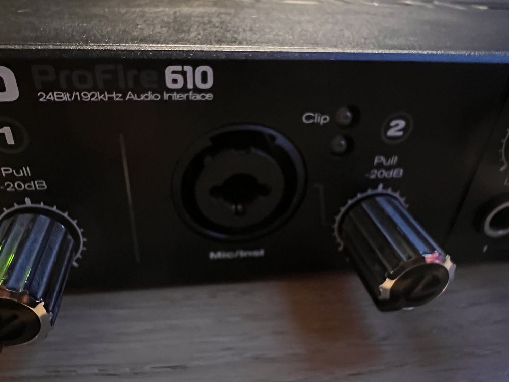 M-Audio Profire 610 interfejs audio.