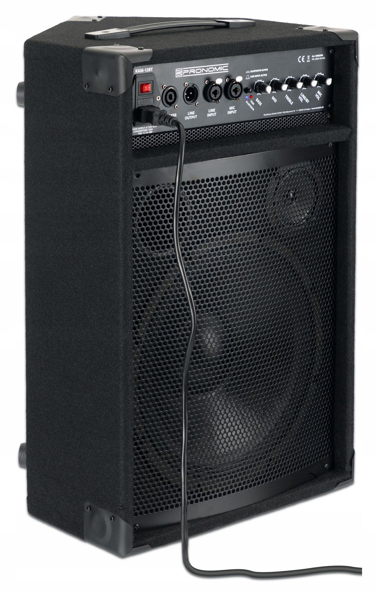 Monitor Sceniczny kolumna Głosnik Bluetooth 120W RMS