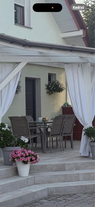 Stoł  na taras szklany