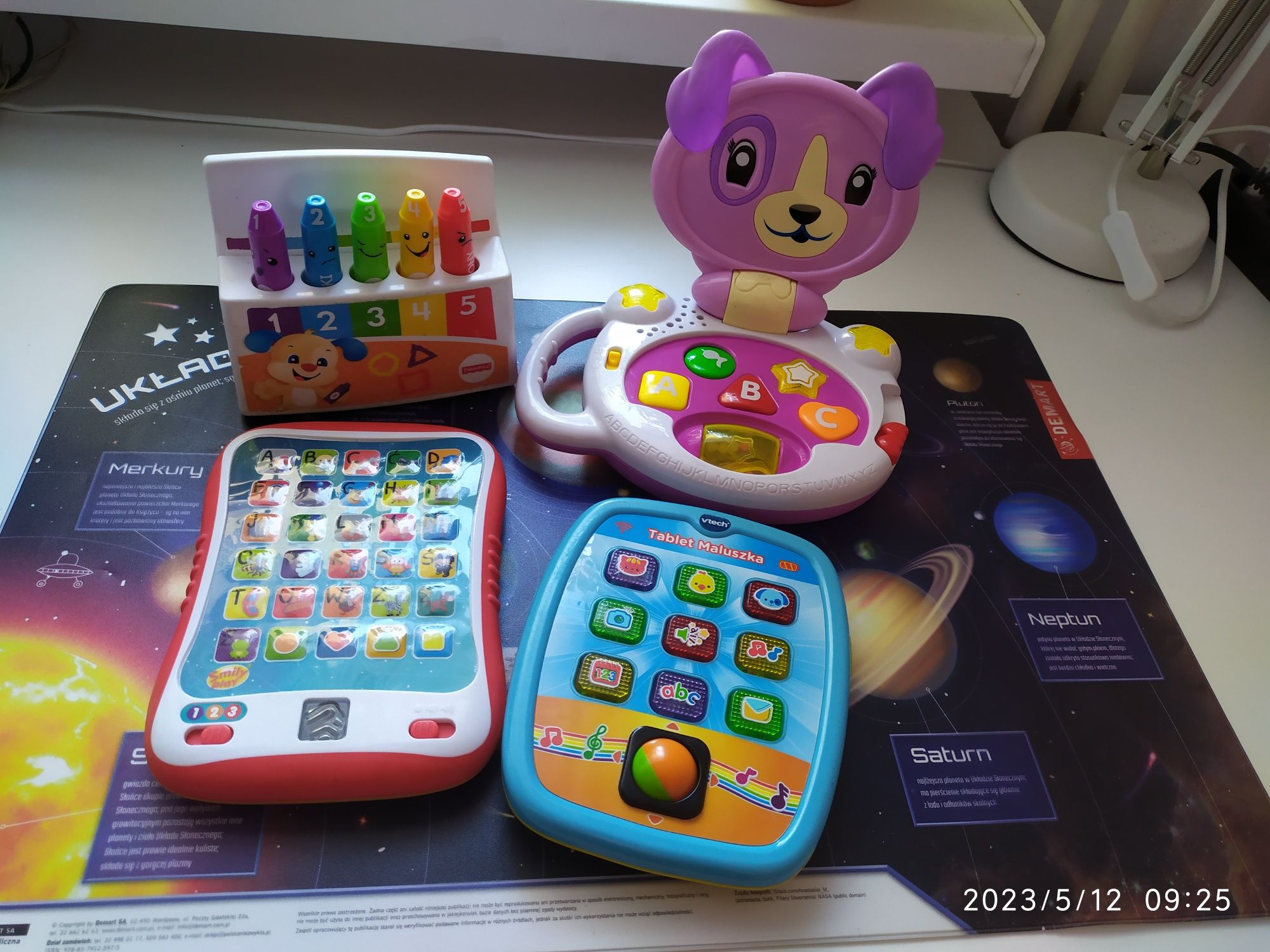 Zabawki grające, tablety. vtech, Fisher-Price. FORDON