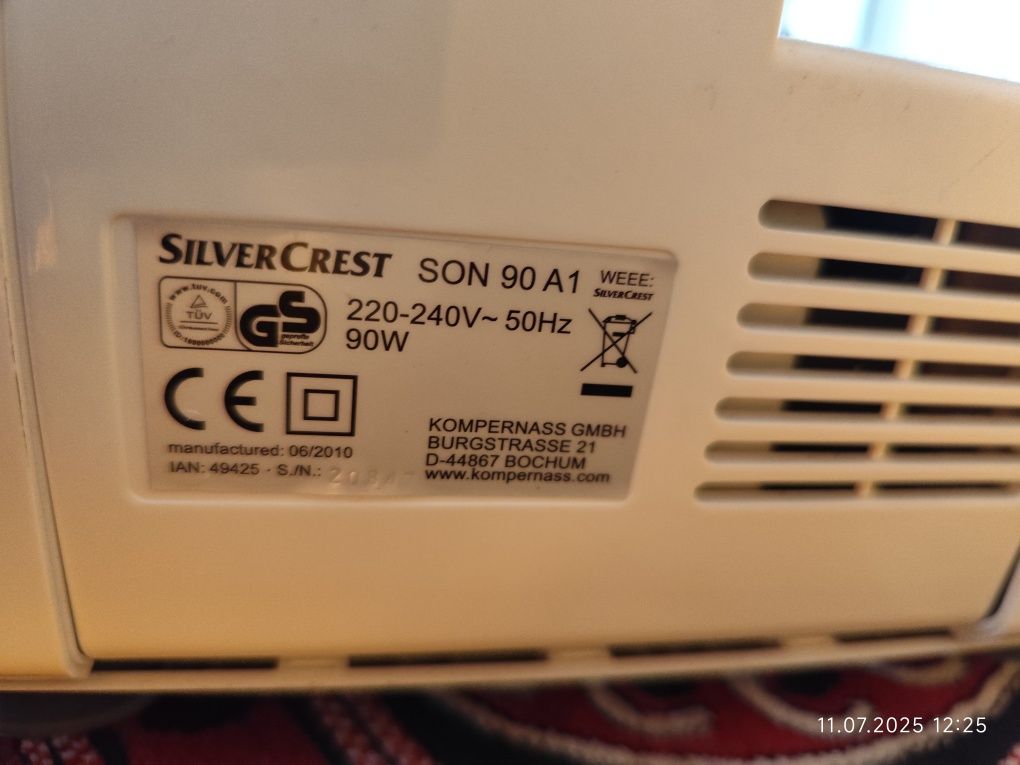Продаётся 4-ниточный оверлок Silvercrest.