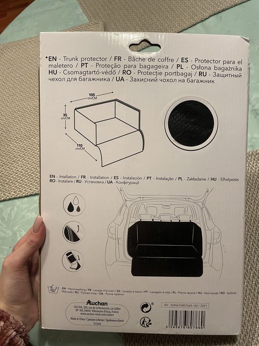 Osłona bagażnika nowa