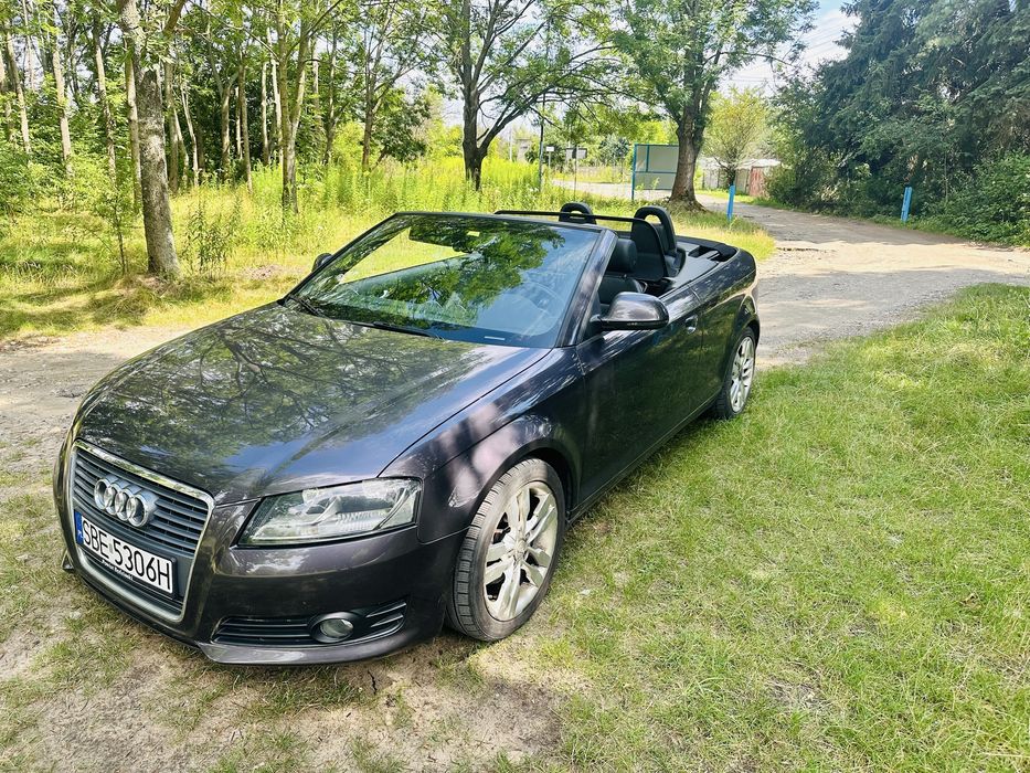 Audi A3 Cabrio / Bezwypadkowa /Skóra / Nowy rozrząd