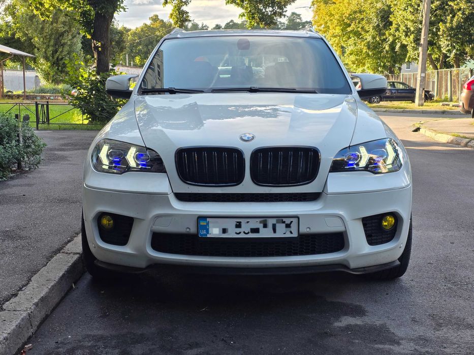 Full LED фари для BMW X5 E70 в стилі BMW X5 G05