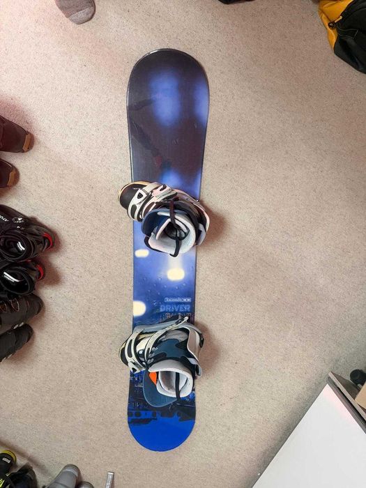 Deska snowboardowa Salomon Driver 154 cm + wiązania Snow Pro