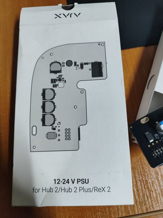 Плата блоку живлення Ajax 12V PSU для hub2підключення  Hub2/Hub2 Plus