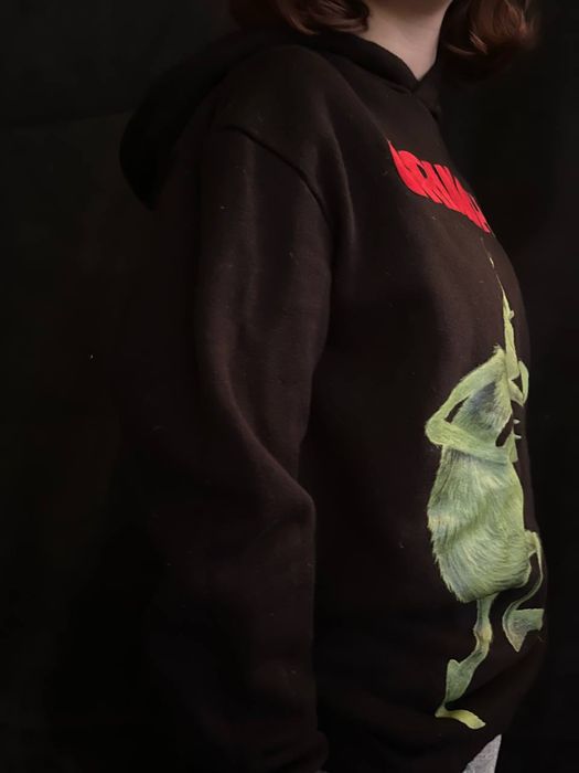 Худi з капюшоном grinch