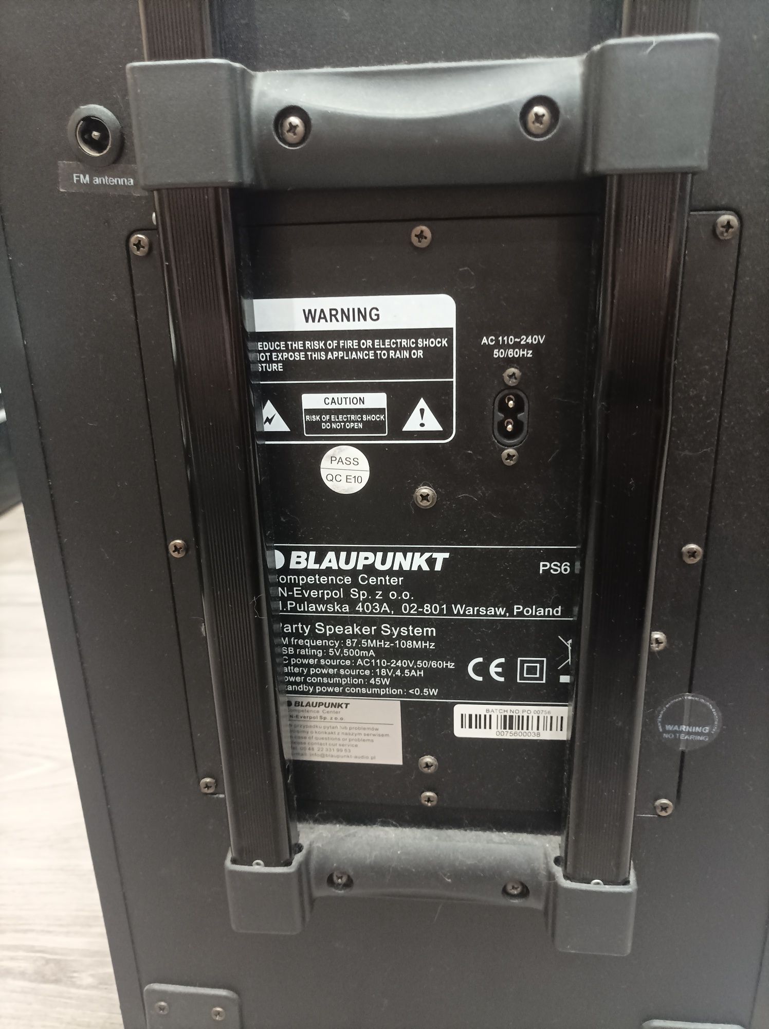 Kolumna blaupunkt