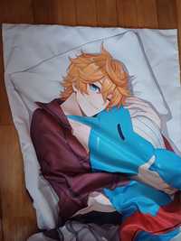 Poszewka childe ajax tartaglia dakimakura body pillow genshin impact