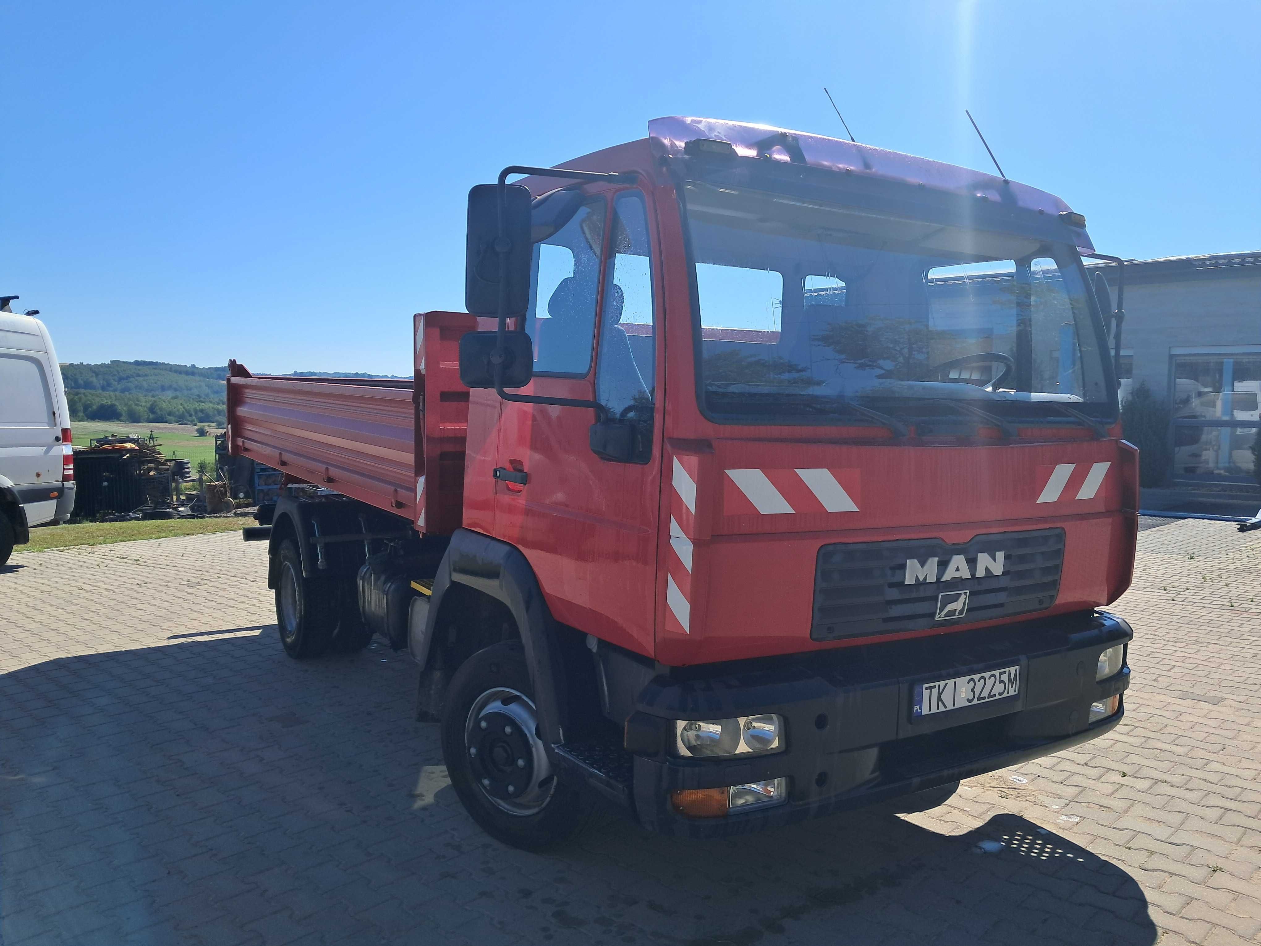 wywrotka  wozidło   man  8,180  nie 4x4  kiper miller specjalny