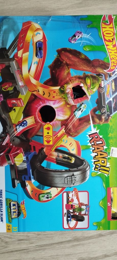 Zestaw pojazdów City Goryl Hot Wheels GTT94