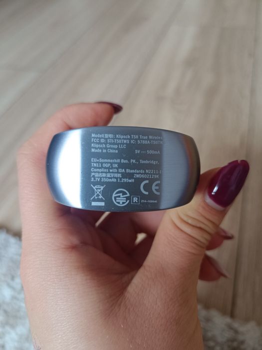 Słuchawki bezprzewodowe dokanałowe Klipsch T5 II true wireless