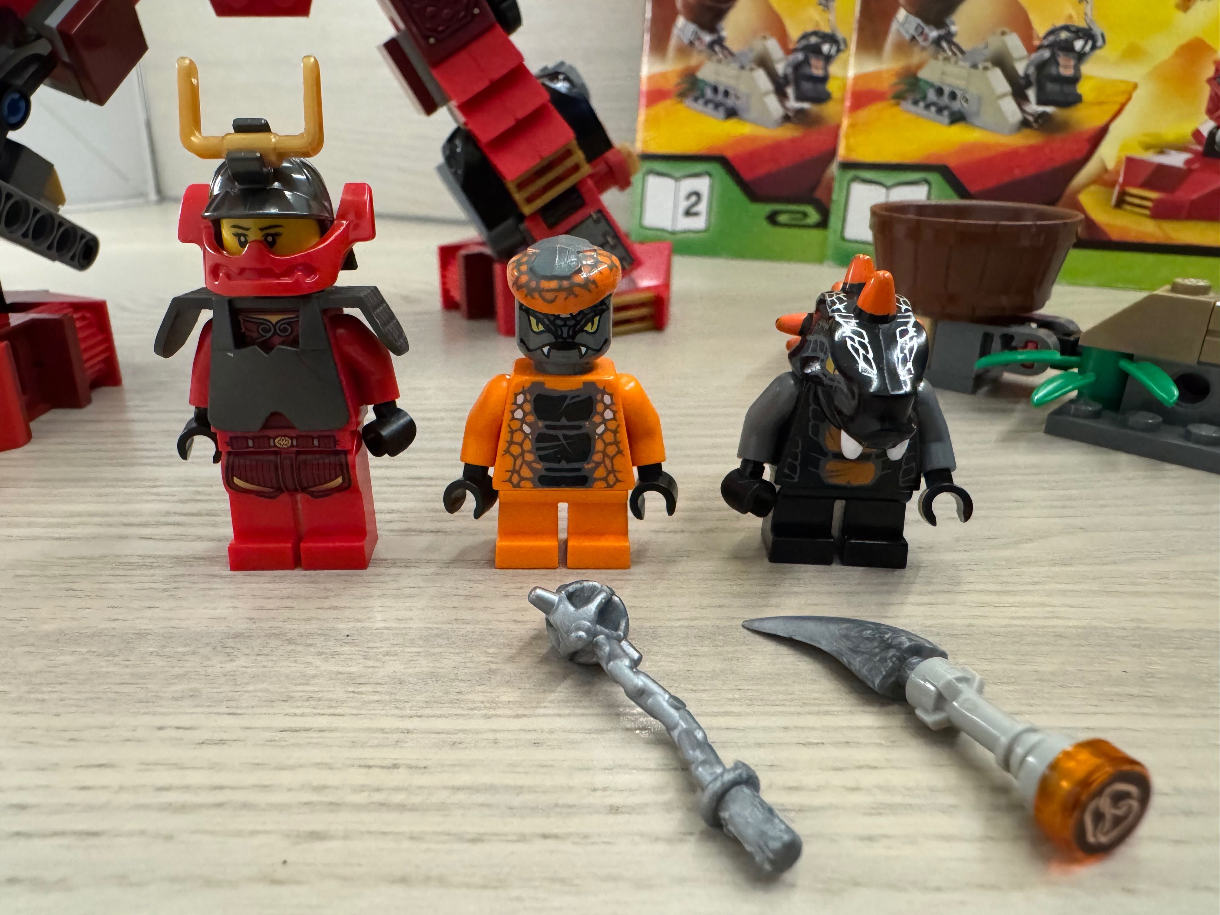 Aktualne. LEGO Ninjago 9448 Samuraj Mech KOMPLET
