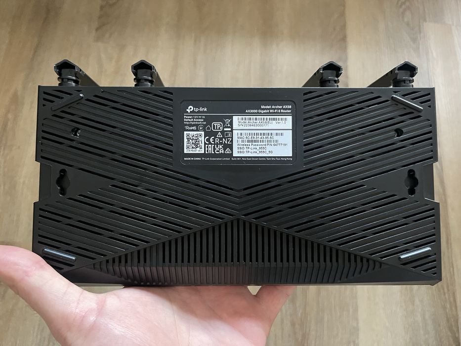 Router TP-Link AX3000 (Archer AX58) – Wi-Fi 6