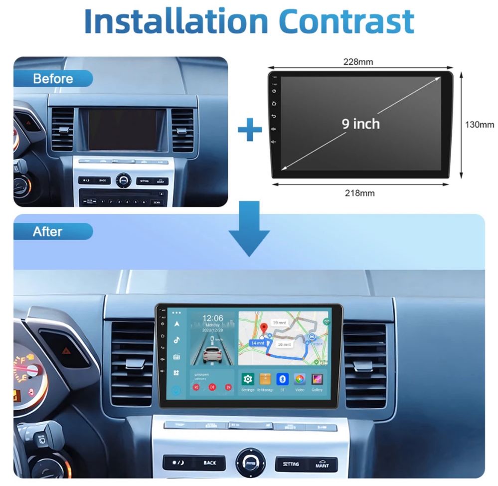 Штатная магнитола Nissan Murano(2004-2008) ANDROID