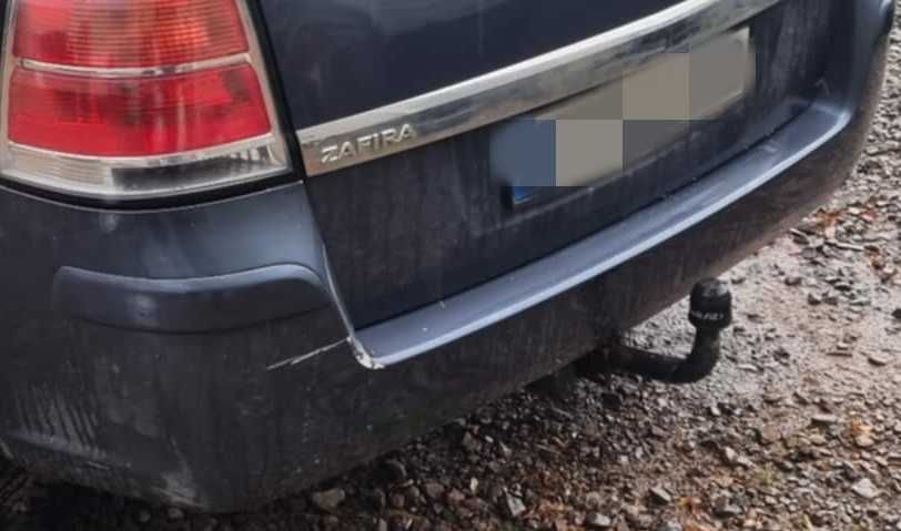 hak holowniczy kompletny (hak, mufa, tabliczka, przewod) Opel Zafira B