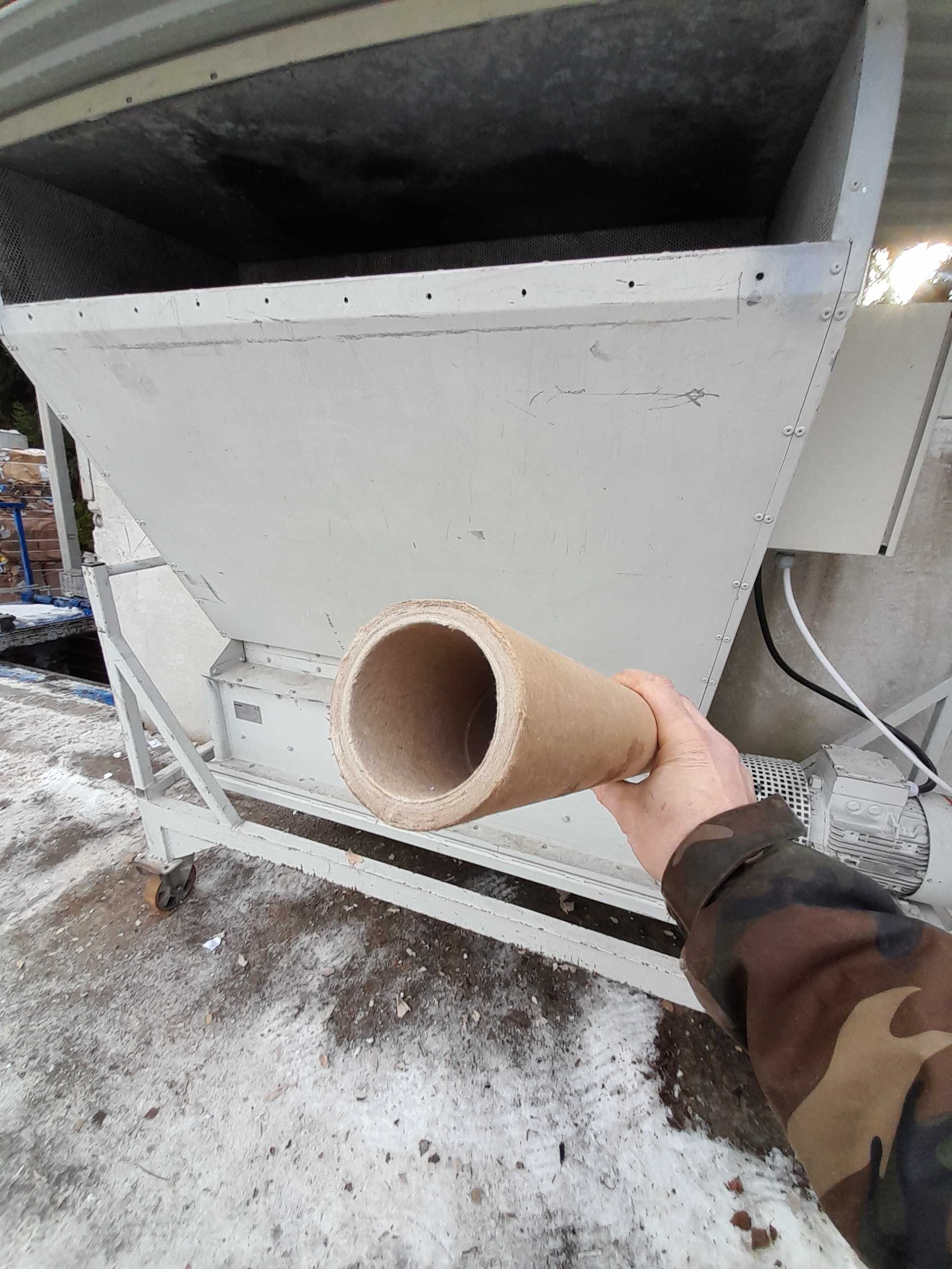 Rozdrabniacz shredder makulatura papier srtyropian HOCKER POLYTECHNIK