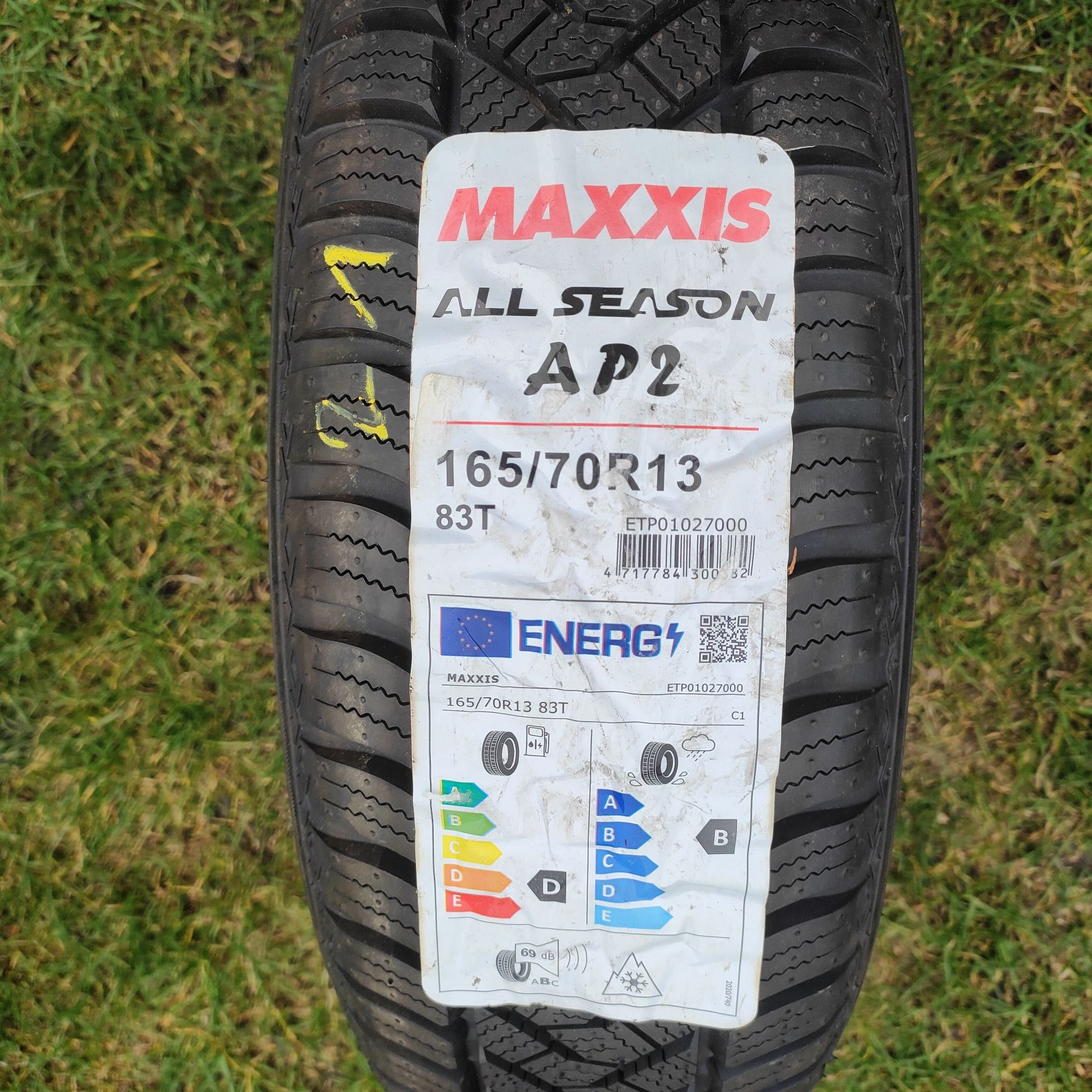 1x Maxxis Allseason AP2 165/70R13 83T 1 sztuka całoroczna nowa