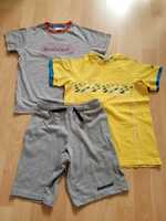 Babolat sportowe 2 tenisowe t-shirty i spodenki, 6-8 lat, r.134-140