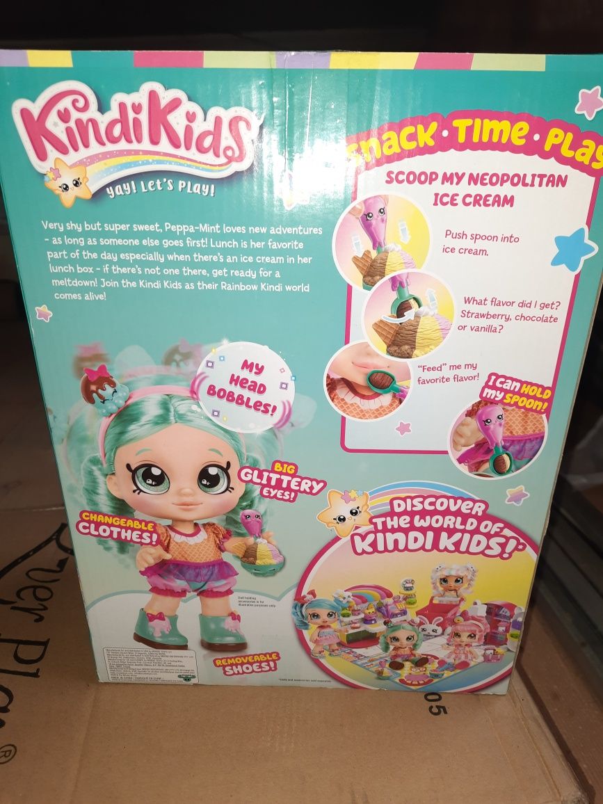 Лялька Kindi Kids Snack Time Friends Peppa-Mint Пеппа Мінт