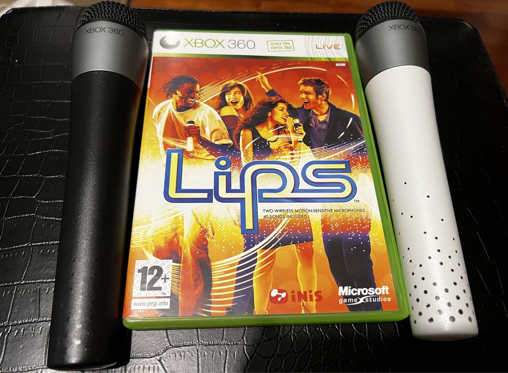 Lips para XBOX 360 (inclui microfones)