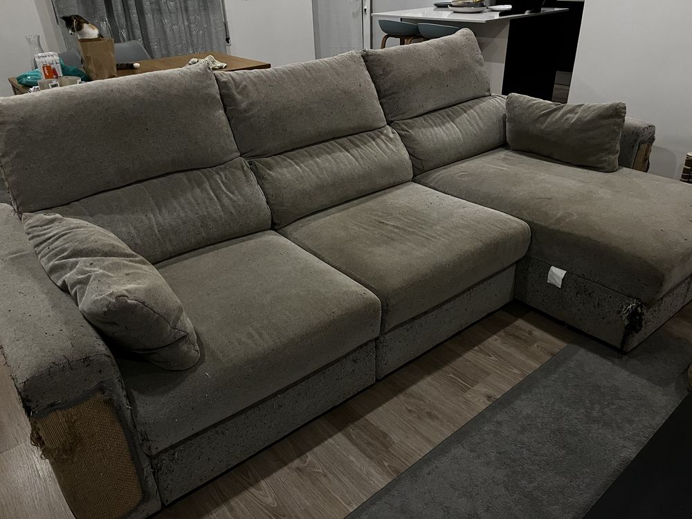 Sofa com chaise long