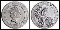 Moneta 1 Funt 2021 St. Helena srebro