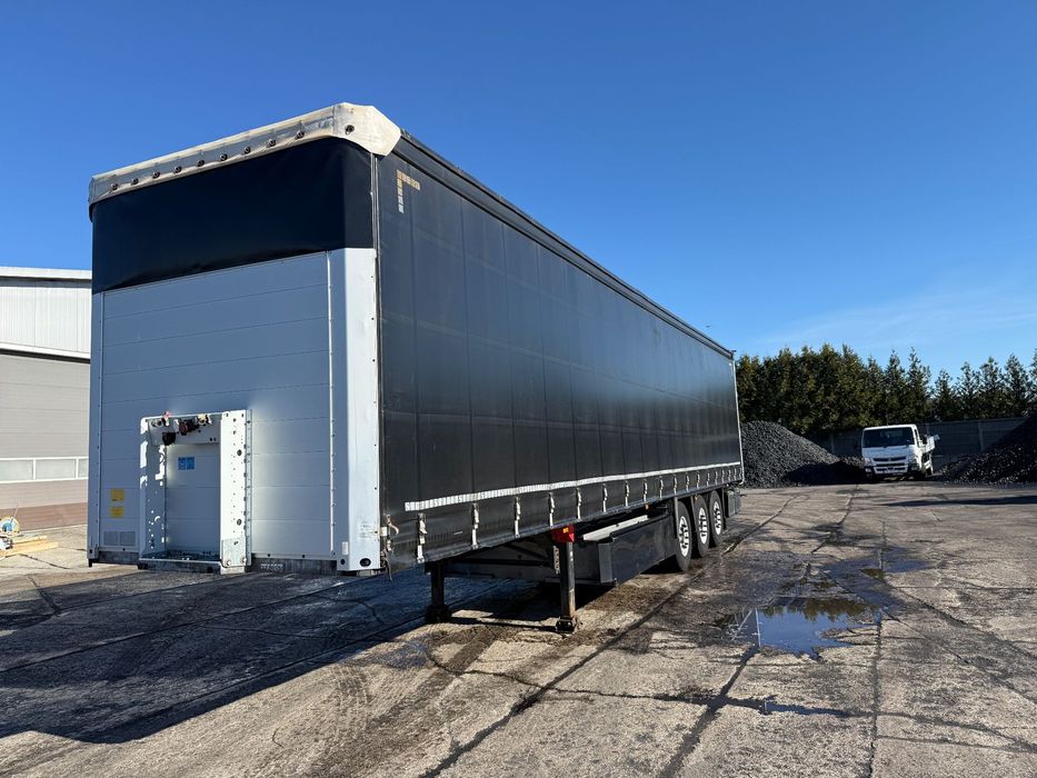 Schmitz Cargobull Firanka, coilmulda  COILMULDA, Firanka, alufelgi, kosz paletowy, podnoszona 1 oś