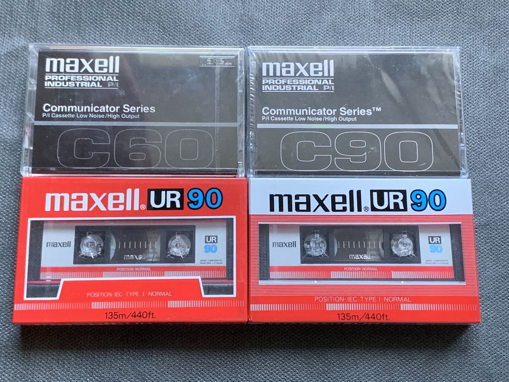 Аудиокассеты Maxell