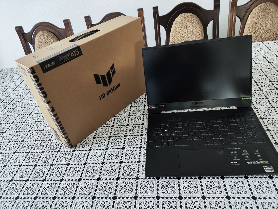 Asus TUF A15 Ryzen RTX4060 Ryzen 7735HS 32GB  512SSD WIN11 gwarancja