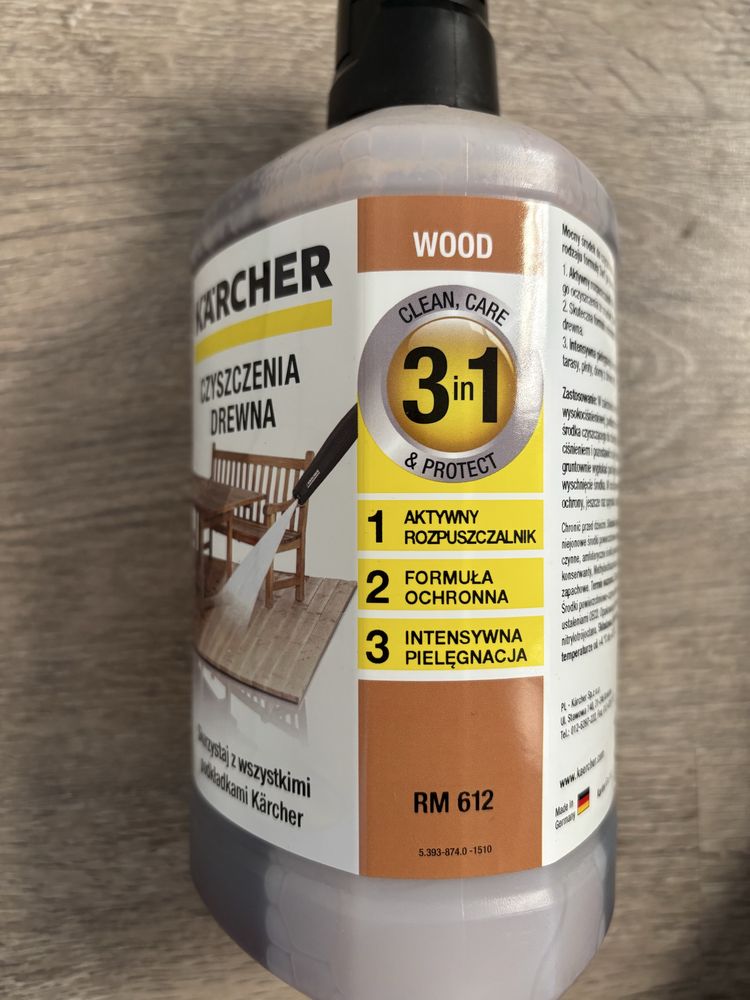 Płyn do czyszczenia drewna karcher