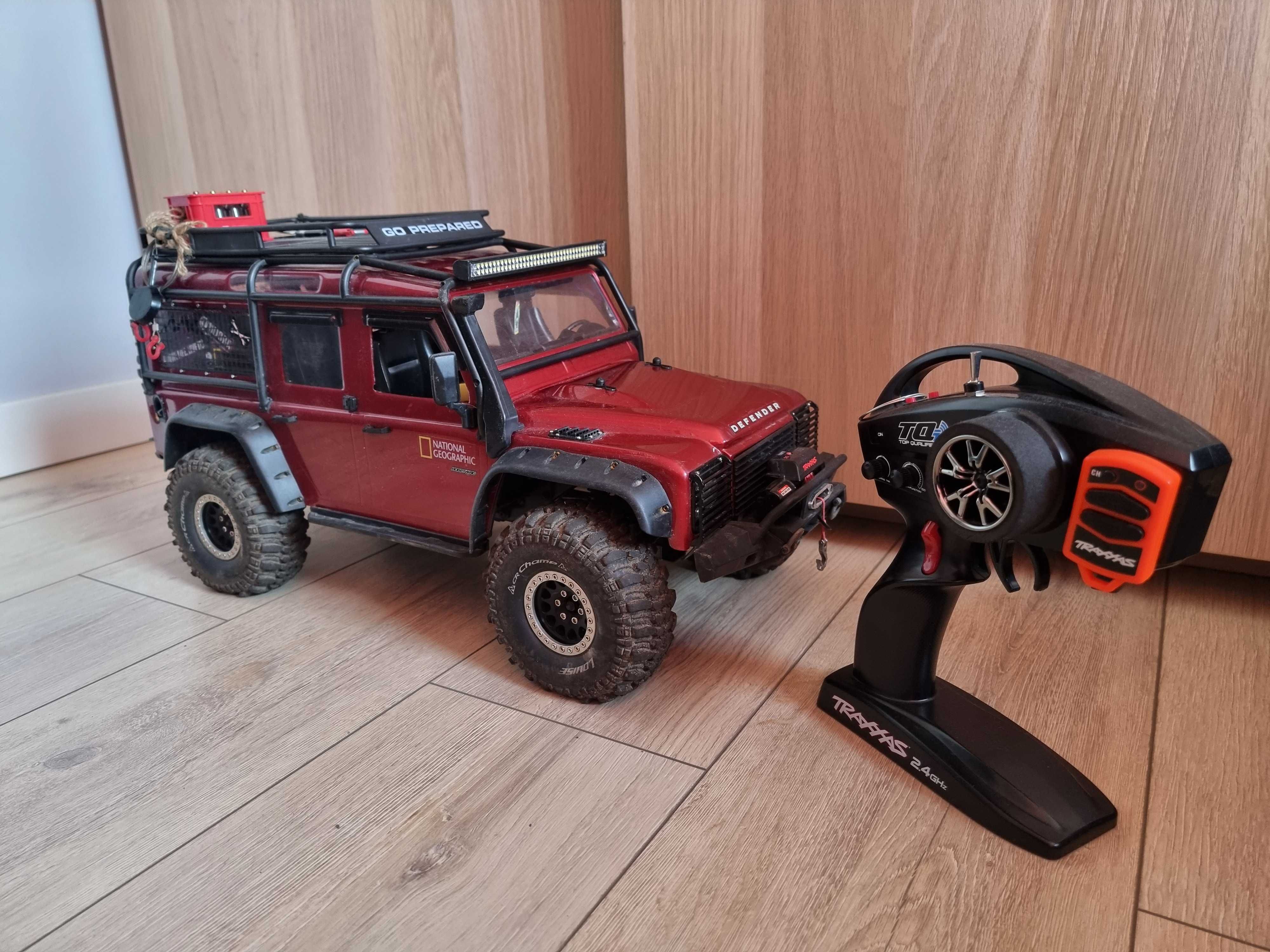 Traxxas Trx4 Defender zamiana!