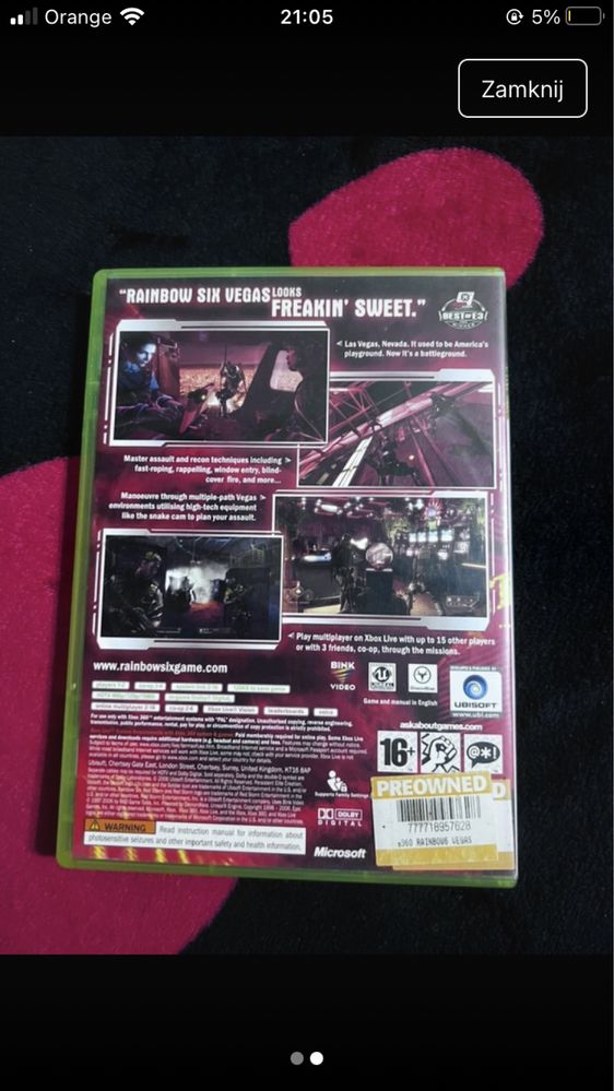Rainbow six vegas