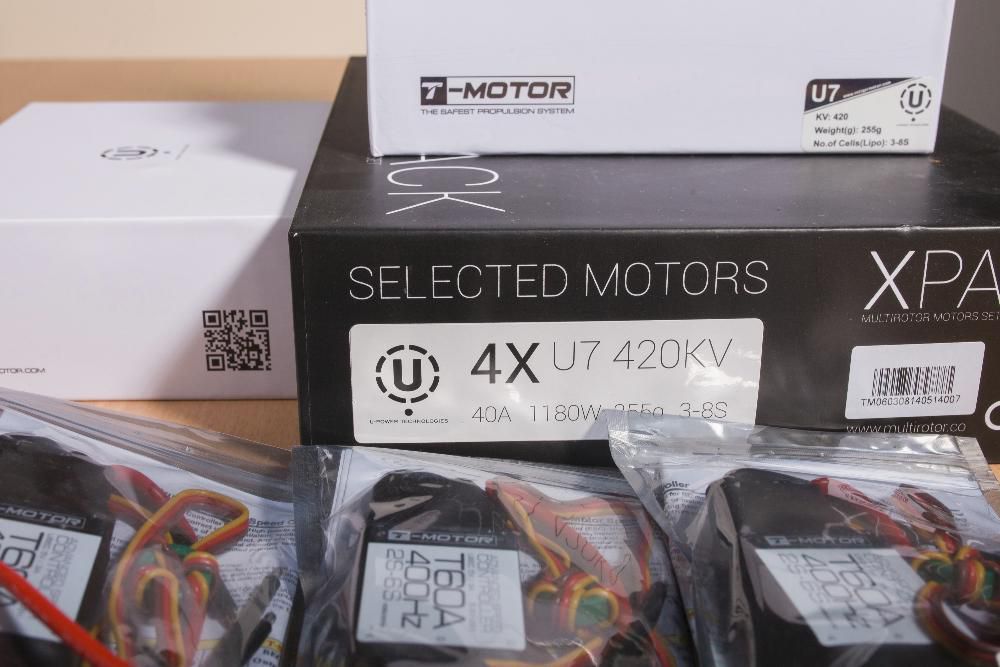 Tiger Motor | T-Motor U7 490kv + ESC T60A - HEXA SET - 6 sztuk | DRON