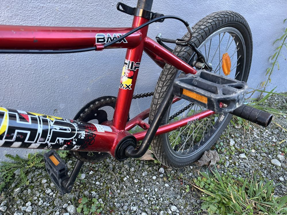 Bicicleta bmx usada