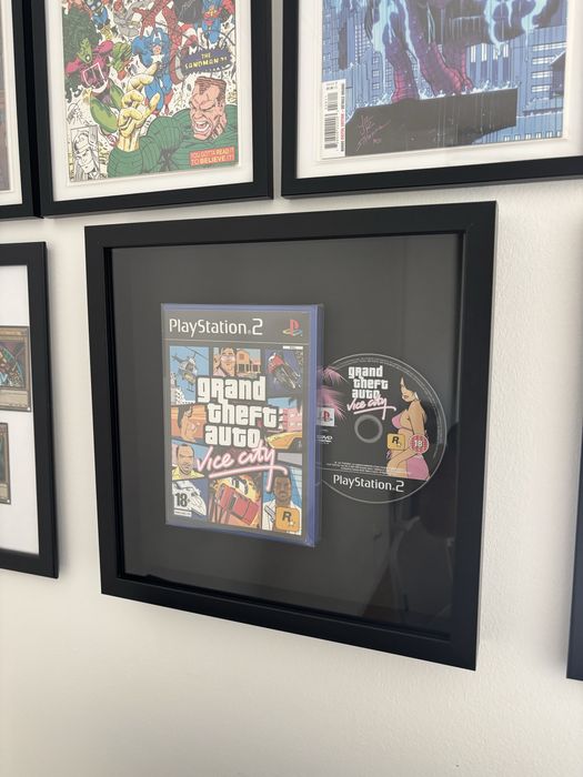 Vice City PS2 em Moldura Funda