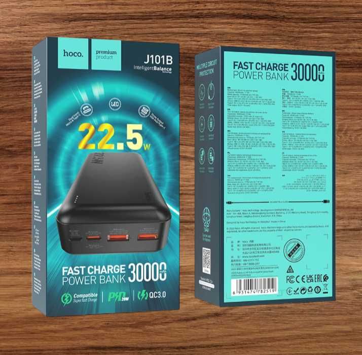 Power Bank Hoco 30000mAh БЕЗКОШТОВНА ДОСТАВКА!